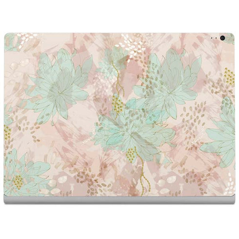 Floral Shadows Surface Book 2 13.5in Skin